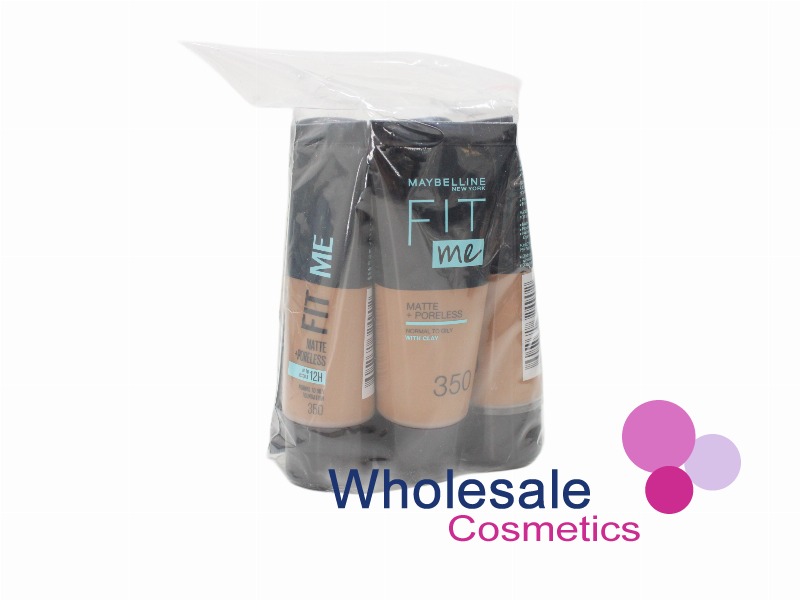 6 x Maybelline Fit Me Matte & Poreless Liquid Foundation - 350 CARAMEL